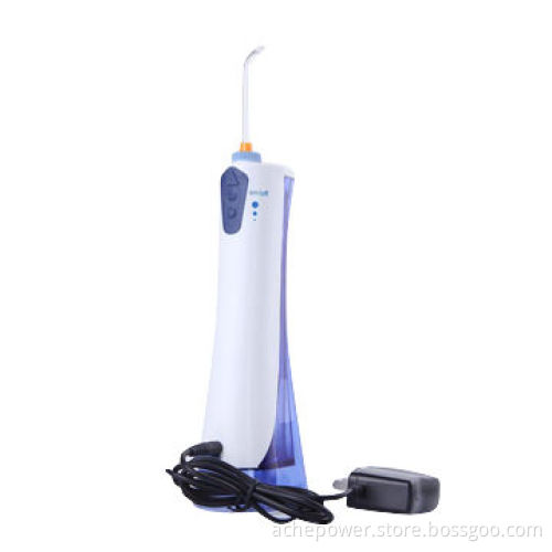 Adjustable Oral Irrigator, from 20 - 90psi with Four Jet Tips and Leather Travel Case